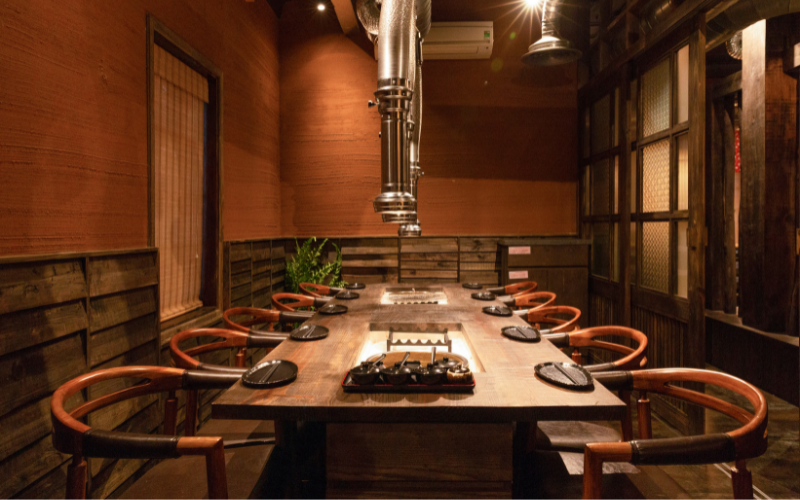 Nhà hàng Nhật có phòng riêng uy tín