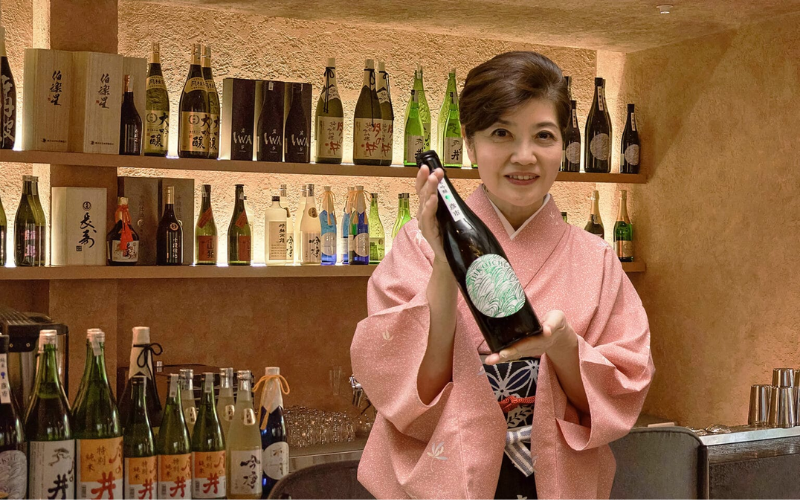 Rượu tsukinoi tại Yen Sushi Hai Bà Trưng